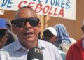 Productores de cebollas reclaman frente al Palacio Nacional pago de RD$205 MM, entregado vía Agricultura