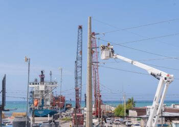 ETED continuará este sábado con la segunda etapa de los trabajos de reconducción de la línea de 69 kV en Puerto Plata