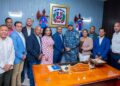 Director Regional PN Santo Domingo Norte sostiene encuentro con directivos de la Asociación de Empresarios y Emprendedores