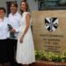 Santo Domingo inaugura escultura de santo Domingo de Guzmán para conmemorar un nuevo aniversario de la fundación de la ciudad