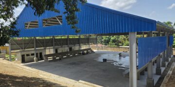 Nuevos techados construidos por Infraestructura Escolar en Dajabón alcanzan un 85 % de ejecución