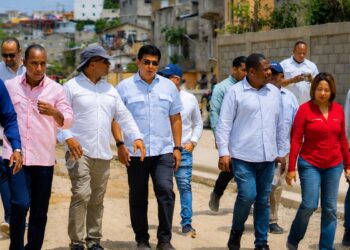 Diputados SDO destacan avance en saneamiento cañadas ejecuta la CAASD en ese municipio
