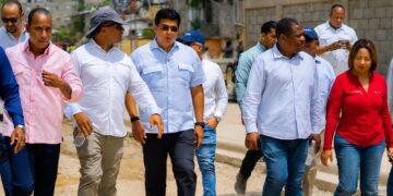 Diputados SDO destacan avance en saneamiento cañadas ejecuta la CAASD en ese municipio