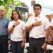 Fellito Suberví inicia el saneamiento de cañada en Los Guaricanos