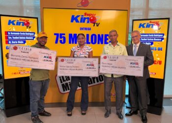 LEIDSA entrega RD$75 millones a tres nuevos ganadores de Súper Kino TV