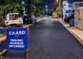 CAASD asfalta 12 mil metros cuadrados de calles luego de trabajos para optimizar servicio en distintos sectores