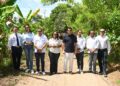 David Collado deja iniciada nuevas obras en Arroyo Barril, Samaná.