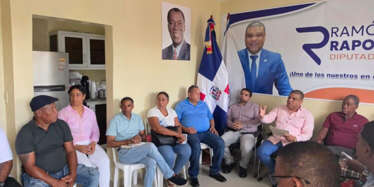 Diputado Ramón Raposo asegura consolida liderazgo en SDN con encuentros focalizados con líderes sociales y comunitarios