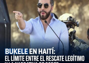Bukele en Haití: El límite entre el rescate legítimo y la narrativa de poder